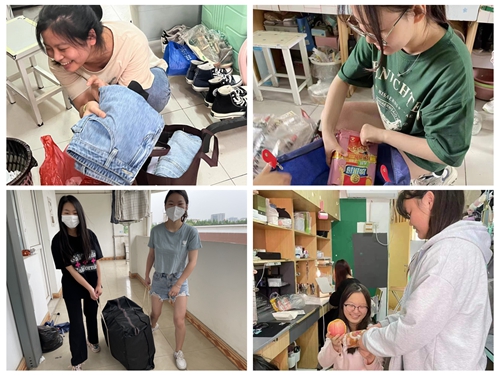 收到家人寄来的快递同学们幸福的笑了.jpg 收到家人寄来的快递同学们幸福的笑了.jpg